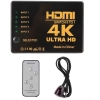 HDMI Splitter 4K ULTRA HD ze zdalnie sterowanym przełącznikiem HDMI 5 w 1 [22050000523]